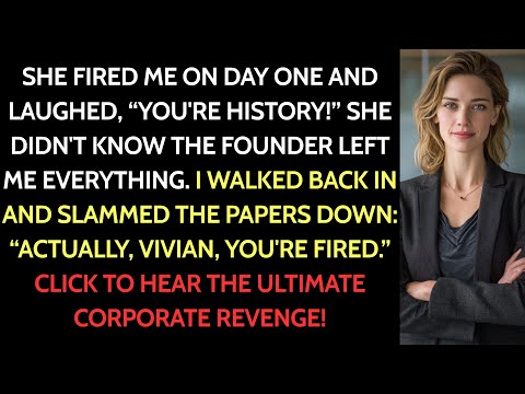 “The New CEO Fired Me on Day One… But She Didn’t Know I Was the Real Owner of the Company”