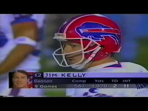 Bills vs Patriots Full Game Highlights October 27, 1996