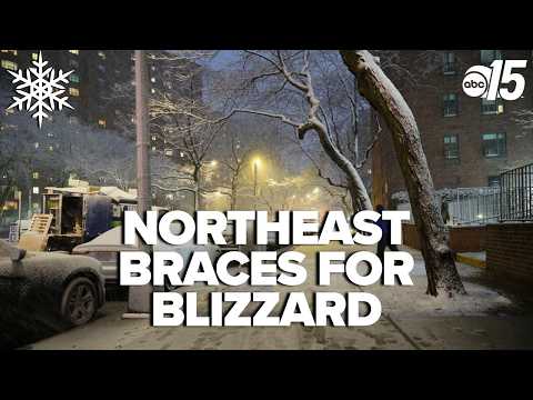 Northeast braces for blizzard