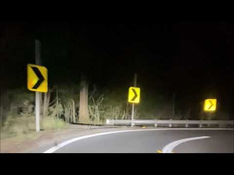 Subaru Adaptive Driving Beam on Mountain Road