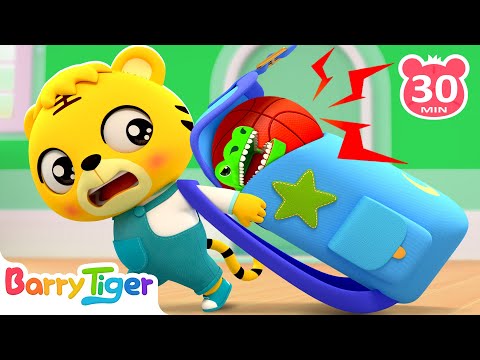 書包裡面有什麼🎒❓ | 幼兒物品認知 | 寶寶啟蒙教育 | 趣味互動兒歌 | 親子早教動畫 | 貝樂虎