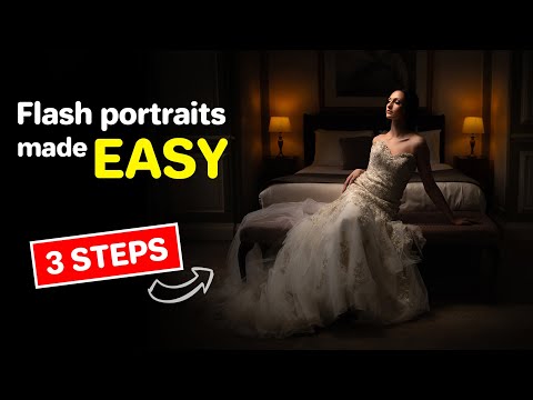 How to take off camera flash portraits in 3 easy steps