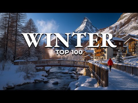 Top 100 Most Beautiful Winter Wonderlands in the World (4K)
