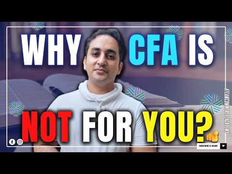 CFA course | Watch before starting CFA | 3 reasons CFA is NOT for you #cfa
