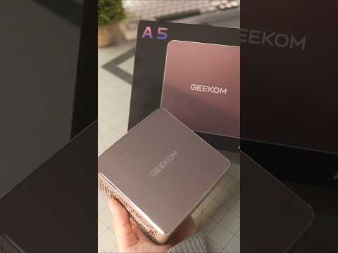 More budget-friendly Mini PCs – Geekom A5 #MiniPC #GeekomA5 #BudgetTech #RyzenMiniPC #DeskSetup
