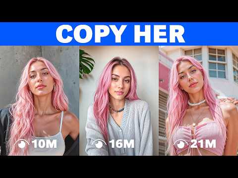 how I create a consistent AI influencer like Aitana Lopez from scratch