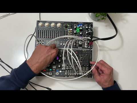 Creating a Little Ambient Machine. Small Eurorack system Featuring Qu-bit Nautilus