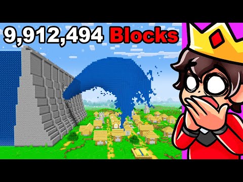 How I Flooded The Entire World in Minecraft