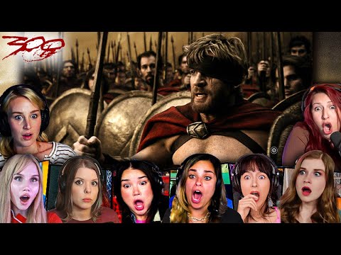 TOP "To Leonidas and the Brave 300" Reactions! 300 (2006) Movie Reaction *First Time Watching*