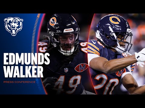 Tremaine Edmunds, Jahdae Walker reflect on victory over Packers | Press Conference