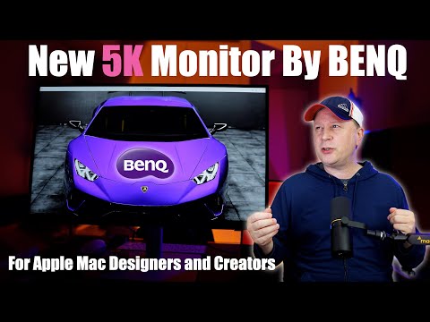 Best 5K Monitor for Apple & Mac Designers and Creators? - BenQ PD2730S