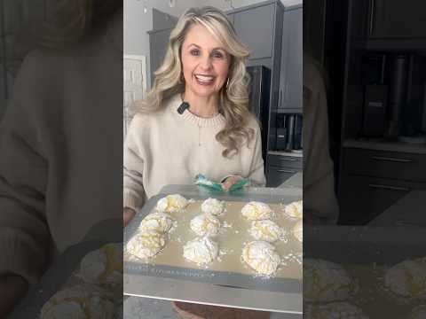 EASY Lemon Drop Cookies 🍋