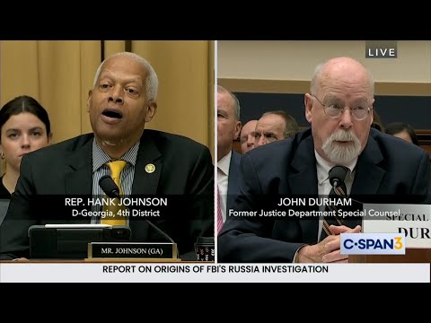 OOF: John Durham HUMILIATES Fact-Starved Hank Johnson