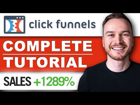 ClickFunnels Tutorial For Beginners (How To Build A Sales Funnel Step-By-Step)
