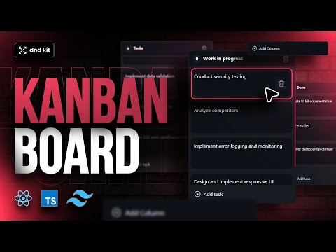 React course: Build a drag and drop Kanban Board: Typescript, Tailwind, Dnd-Kit multiple containers