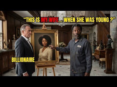 Black Janitor Asked Billionaire 'Why Is My Wife's Photo in Your Mansion?' — Answer Shocked Him