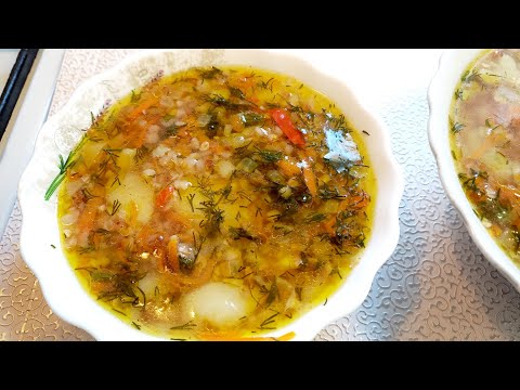 Гречаний суп, наваристий і смачний без м'яса. Можна їсти в піст.+ крисні поради+хвилинка поезії.