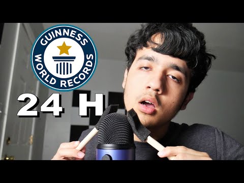 24 HOURS ASMR - WORLD RECORD