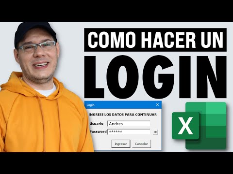Cómo hacer un LOGIN en Excel con Visual Basic para Aplicaciones (VBA)