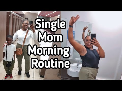 Single Mom Work Morning Routine