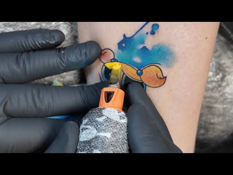 WATERCOLOR TATTOO BLENDING