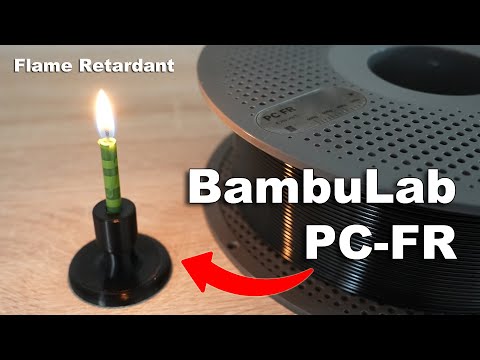 BambuLab PC-FR review, the Flame Retardant PolyCarbonate