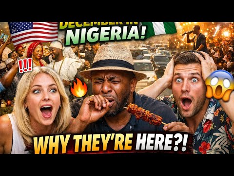 THEY VISITED NIGERIA 🇳🇬 IN DECEMBER, THIS SHOCKED 😲 THEM THE MOST 