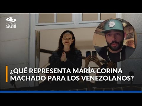 La travesía del influencer venezolano que viajó hasta Oslo, Noruega, para ver a María Corina Machado