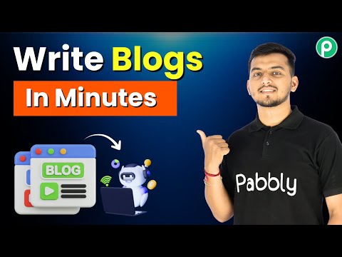 Create and Post Blogs In Minutes With Pabbly (Super Easy Tutorial!)