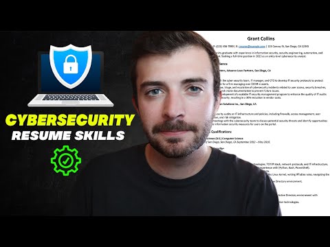 Cybersecurity Resume Skills For Beginners