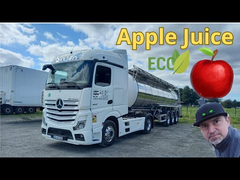 25 tons of apple juice
