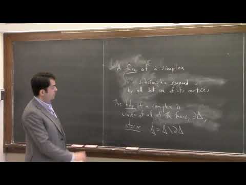 11. ∆-Complexes; Simplicial Homology - Pierre Albin