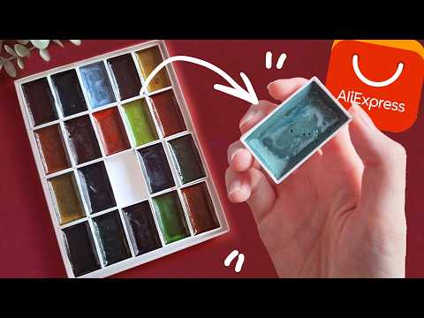 20 ОТТЕНКОВ ЧЁРНОГО // ЗАЧЕМ нужна ТАКАЯ ПАЛИТРА? // JIXIANG Акварель Обзор