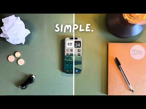 I Simplified My Phone (So It Doesn't Ruin My Life)