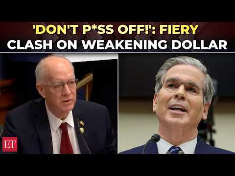 'You are echoing CCP words!': Bessent lashes out at Rep Foster in heated clash on weak dollar claims