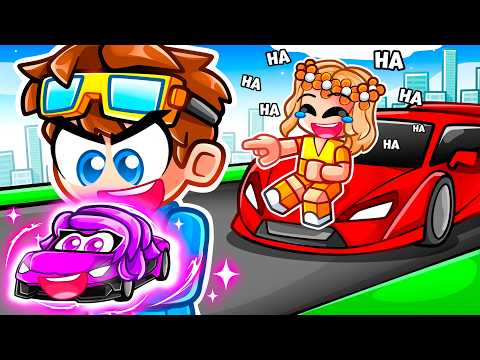 Pretending to be a NOOB Then Using the ZOEY SUPERCAR!