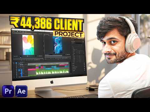 POV: You're Editing a ₹44,386.75 Client Project (Full Process)