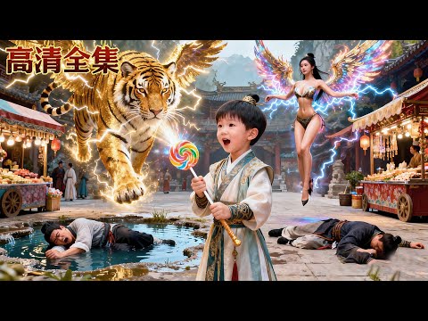 年僅七歲的小男孩用一根棒棒糖就橫掃全武林，原來他是隱姓埋名下山的最強師尊！#kungfu 功夫 #熱門短劇 #minidrama