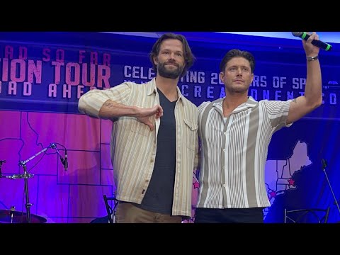 Jensen Ackles and Jared Padalecki main panel Austin August 24th