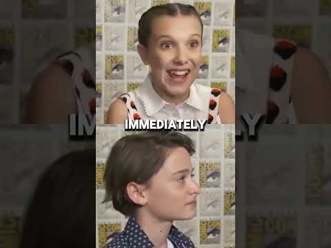 Eleven’s First Kiss  The Sweet Yet Awkward Moment Behind Stranger Things #strangerthings