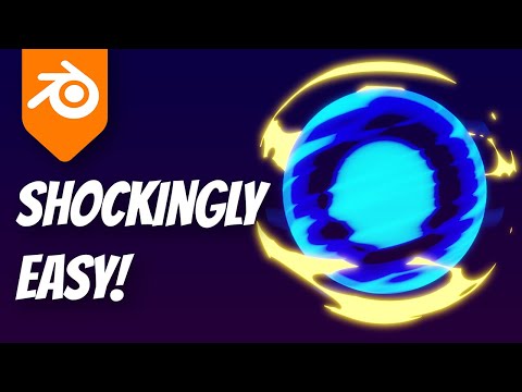How to create an Energy Ball  - Blender Stylized VFX Tutorial