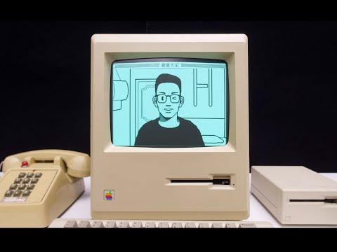 【何同学】80年代的电脑能做什么？苹果麦金塔深度体验