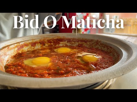 Bid o Maticha – Classic Moroccan Eggs and Tomatoes Dish