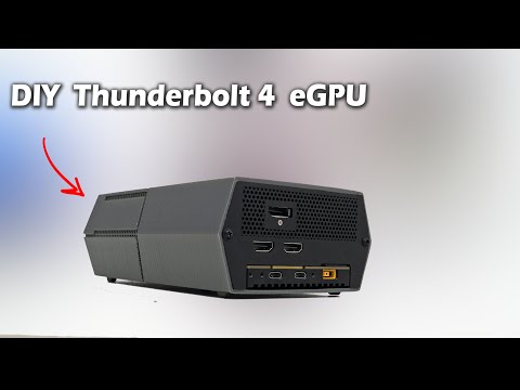 How to Build a DIY Thunderbolt 4 eGPU?
