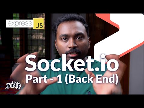 Socket.IO using Javascript and Express JS - Part 1 (Backend Part)