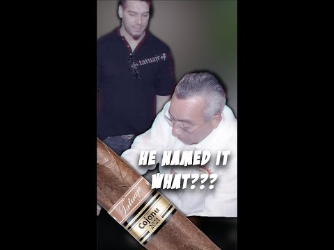 He named the cigar WHAT? #shorts