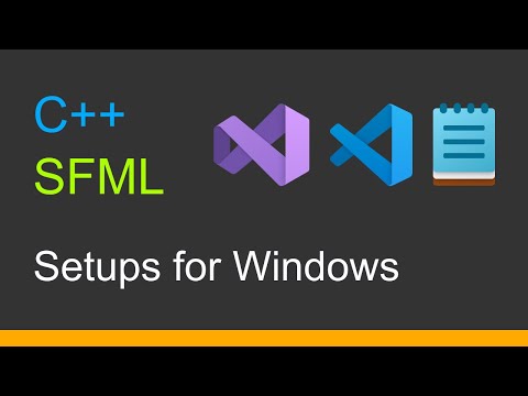 C++  SFML 3  |  Setups for Windows