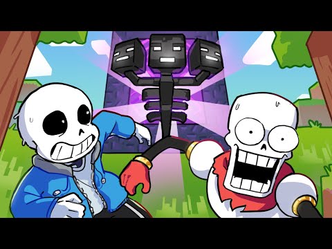 If UNDERTALE played MINECRAFT (Animation)