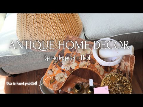 ANTIQUE HOME DECOR HAUL | Vintage Home Decor Shopping | Tauna Megan