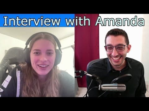 Interview with Amanda - software engineer at Microsoft and content creator